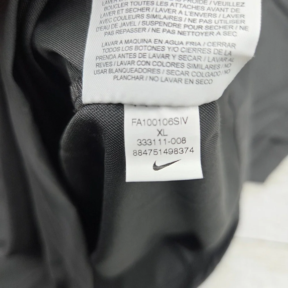 Nike‎ Golf The Keightley Classic 1/4 Zip Pullover Mens XL Gray 333111-008